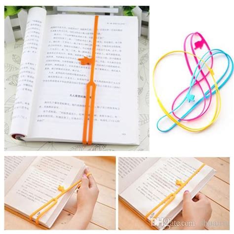 #backtoschool Silicone Bookmarks Elasticity Bookends Book Clip ...