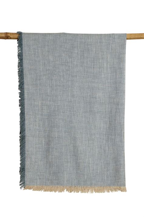 Panama Woven Throw – Linen and Linens