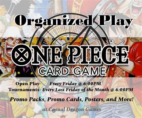 One Piece TCG OP Open Play, Casual Dragon Games, Lockport, 8 March 2024 ...
