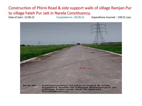 Completed Work of Drdb | Irrigation and Flood Control Department