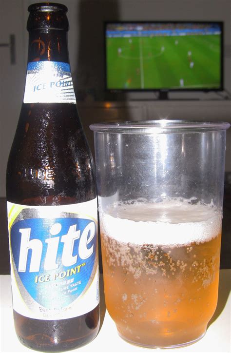 Hite Beer, Korean Lager. The number one beer in South Korea