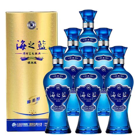 42°度 洋河 天之蓝 白酒 520ml 单瓶装【价格 品牌 图片 评论】-酒仙网