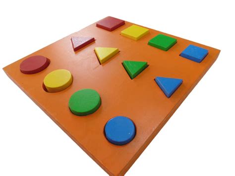Wooden Three line Colour and Shape Sorter - EKW0122 – Extrokids