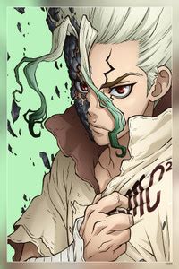 Senku Ishigami Anime Dr Stone Fan Art Genio Gratis Husband Inteligencia ...