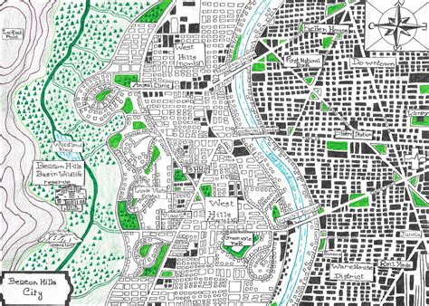 Beacon Hills Map | Teen wolf, Map, Beacon hills