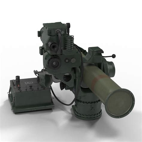 bgm-71 tow missile 3d c4d