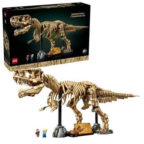 LEGO 76968 Dinosaur Fossils: Tyrannosaurus Rex Prehistoric Display Set ...
