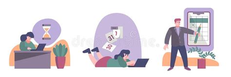 Image result for Scheduling Cartoon Process