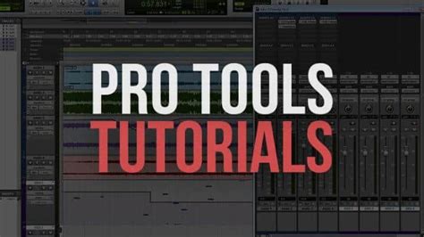 Pro Tools Tutorials 的图像结果