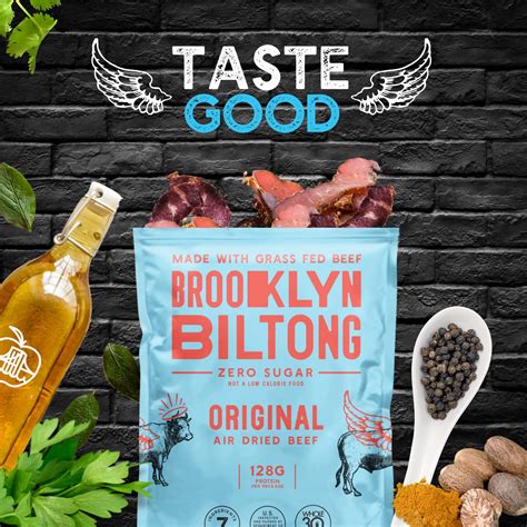 Brooklyn Biltong - Air Dried Grass Fed Beef Snack, India | Ubuy