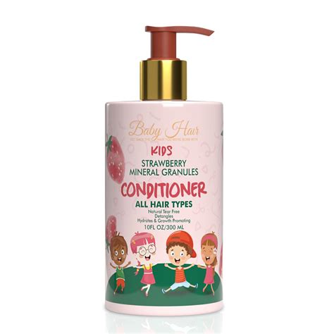 Amazon.com: Baby Hair - Strawberry Mineral Kids Hair Conditioner ...