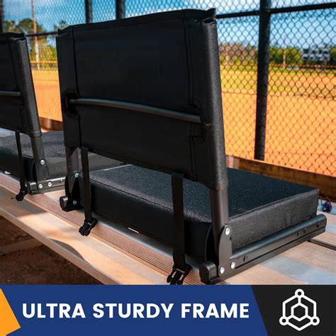 Sheenive Stadium Seating for Bleachers, Bleacher Seat with Backrest ...