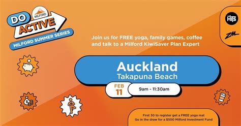 Do Active Auckland North Shore - The Milford Summer Series, Takapuna ...