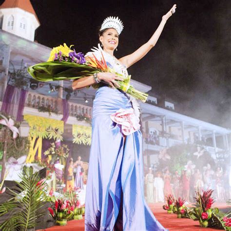 Mehiata Riaria poses on June 28, 2013 in Papeete, in the French ...