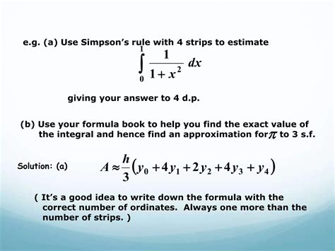 Simpsons Rule Explained 的图像结果