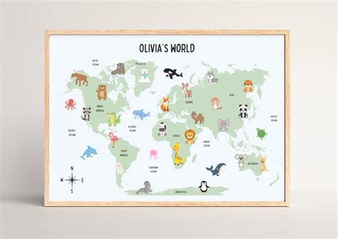 World Atlas Map for Kids 的图像结果
