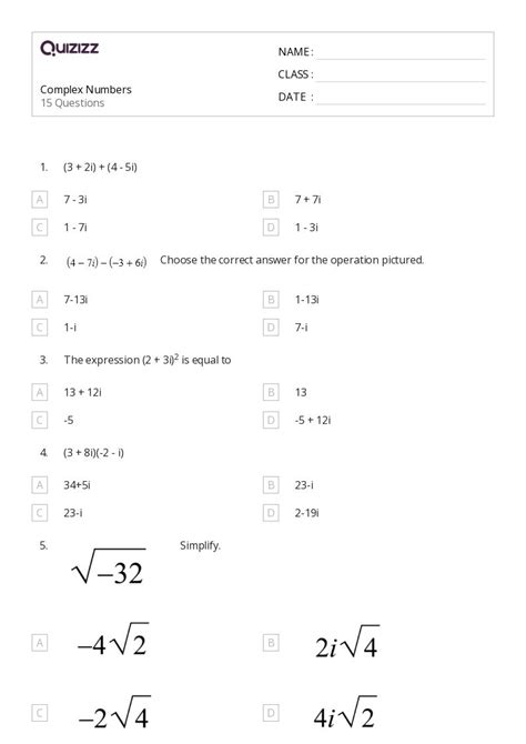 Image result for Adding and Subtracting Complex Numbers