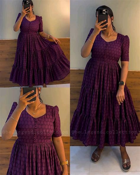 Hakoba 3 layer Midi Gown