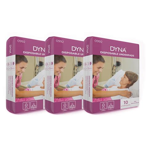 Dyna Disposable Underpad | Size 60cm X 90cm | Superior Absorbency ...