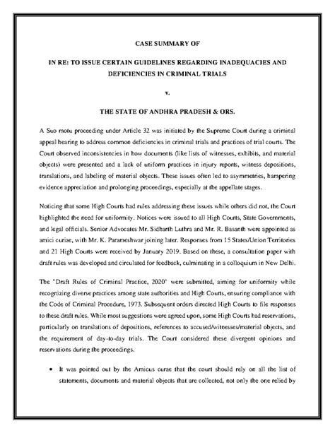 Test 6 IA - Dpc IA - IN THE COURT OF THE XVIII ADDITIONAL CITY CIVIL ...