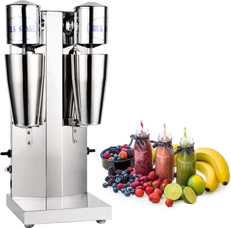 Amazon.com: SNKOURIN Double Head Milkshake Maker Machine,110V Electric ...