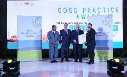ESIC wins ‘ISSA GOOD Practice Award, Asia & the Pacific 2018’