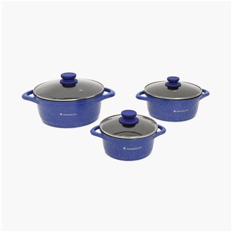 Buy WONDERCHEF Ceramide Cook And Serve Set- 3 Pcs. from Wonderchef at ...