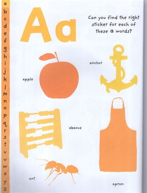 Image result for ABC Sticker Activity Book