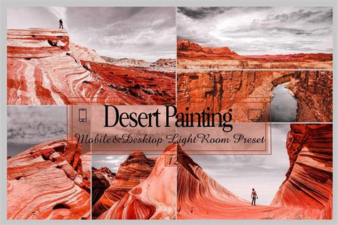 12 Desert Painting Lightroom Presets Graphic by Mattte Studio ...