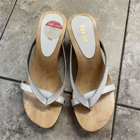 BONGO Women's White Sandals | Depop