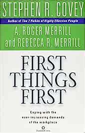 Buy First Things First Book Online at Low Prices in India | First ...