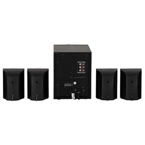 PremiumAV BT-4801-1 4.1 Channel Multimedia Speaker System with Remote ...