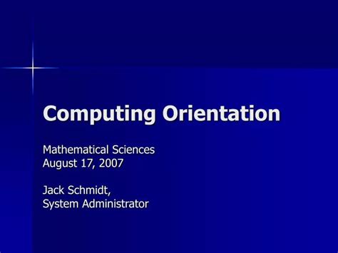 Basic Computing Skills Orientation 的图像结果
