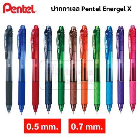 Pentel Energel gel pen 0.5 mm./0.7 Color BLN105 BL107 LRN5 LR7 Refill ...