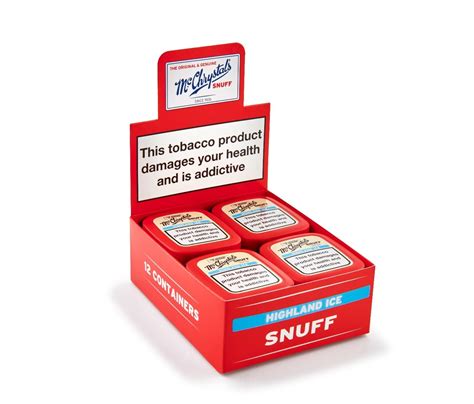 Flavoured - McChrystal's Snuff Est. 1926 | The Original Sniffing Tobacco