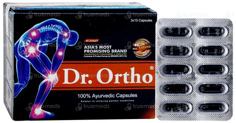 Dr Ortho Capsule 30 - Uses, Side Effects, Dosage, Price | Truemeds