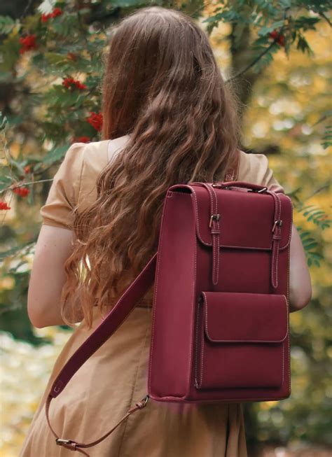 Ecosusi Vintage Großer Retro Rucksack Aktentasche "Laptop Backpack" in ...