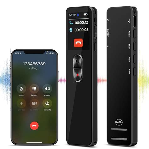 64GB Digital Voice Recorder,Voice Activated Recorder,3072Kbps HD ...