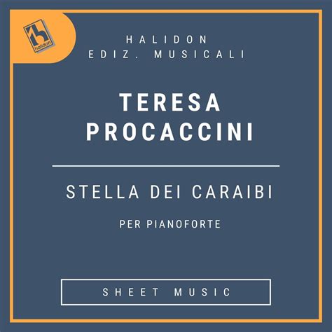 Teresa Procaccini - Stella dei Caraibi - Classical music: sheet music ...