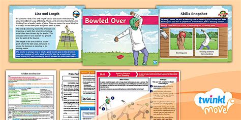 Cricket Bowling Lesson Plan - Year 4 - Twinkl Move PE
