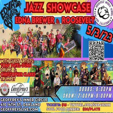 Roosevelt & Edna Brewer Middle Schools Jazz bands with Guest Artists ...
