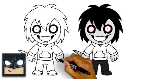 How To Draw Jeff The Killer - Creepypasta