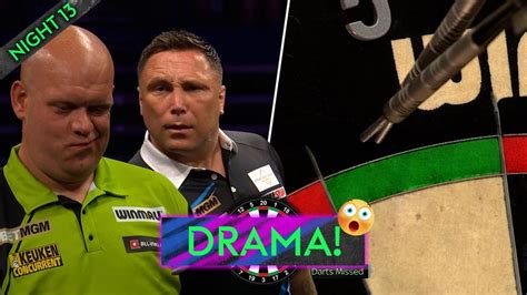 Michael van Gerwen sets up Luke Littler final despite SEVEN missed ...