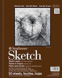 Strathmore 400 Series Sketch Pad, 11x14 inch, 50 Sheets - Artist ...