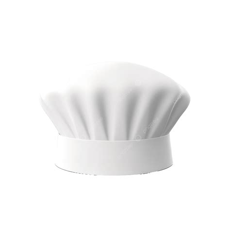 3d Minimal Rendering Chef Hat, 3d, Cap, Chef PNG Transparent Image and ...