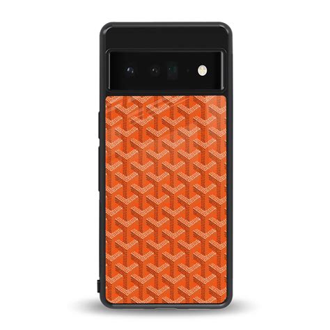 Fusion Wave Orange Phone Case for Google Pixel 6 Pro | Glass Case – Boujee
