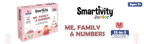 Buy Smartivity Junior Me, Family & Numbers Pre-School STEAM Learning ...