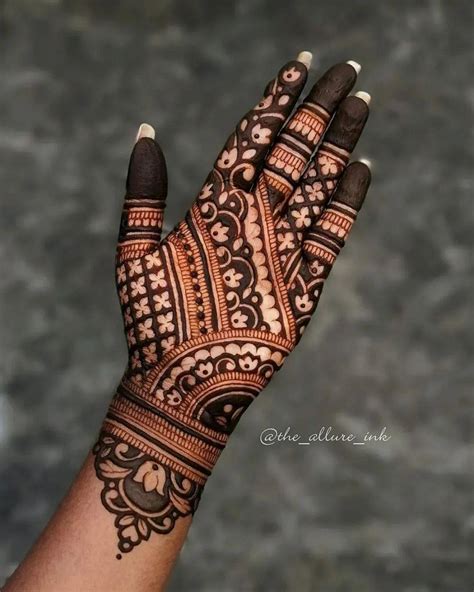 Inside Hand Henna Designs