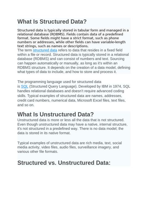 Image result for Structured Unstructured Data HR