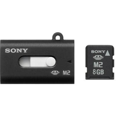 8GB Sony Memory Stick Micro (M2) with M2 USB reader